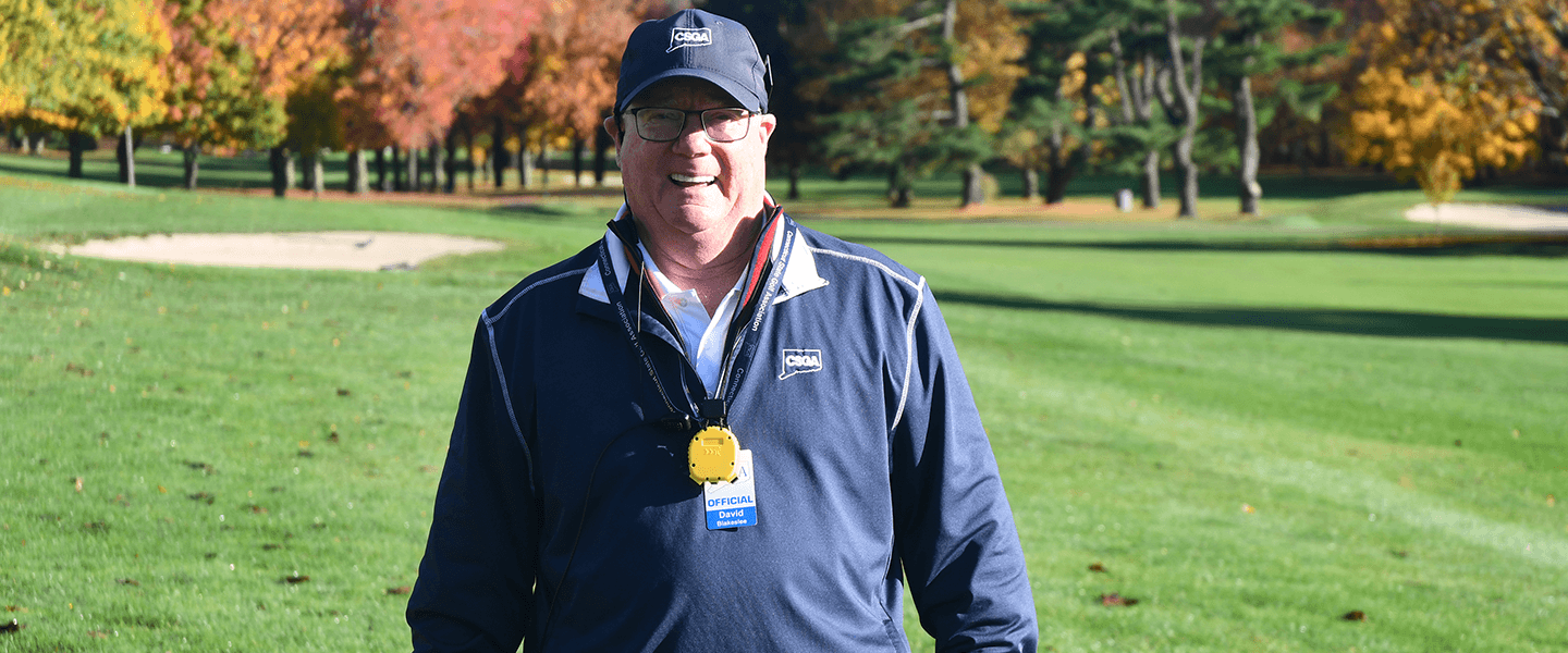 2022 Volunteer of the Year David Blakeslee Rarely Misses a Shot