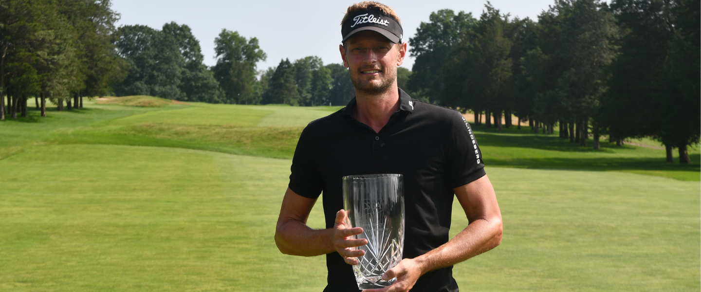 Brett Stegmaier Goes Low to Win 89th Connecticut Open